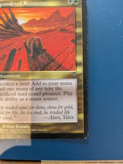 Squandered Resources LP/MP MtG Visions - Image 5