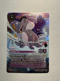 Eeyore - In The Way #226 - Enchanted - Disney Lorcana Winterspell - Near Mint - Image 1