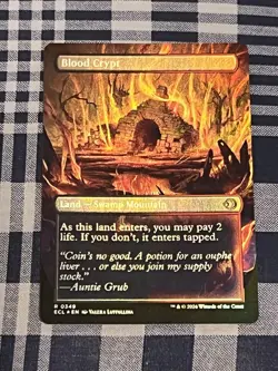 Blood Crypt [Borderless Foil] #349 | Magic Lorwyn Eclipsed - Image 2