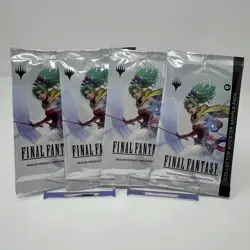 4x FINAL FANTASY - MTG - Collector Booster SAMPLE PACK Sealed - Image 1