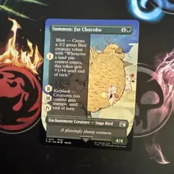 Summon: Fat Chocobo (Borderless) Final Fantasy Regular - Image 1