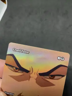 MTG Avatar – Cruel Tutor (Borderless) FOIL TLE #0024 - Image 3