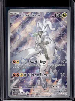 2025 Pokemon Journey Together N's Reshiram #167/159 - Image 1