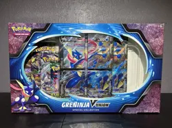 Pokemon TCG Greninja V-UNION Collection Box - Evolving Skies Chilling Reign - Image 1
