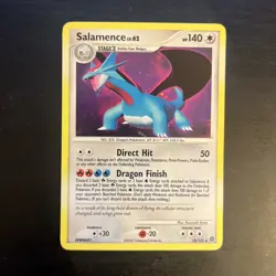 Pokemon TCG Salamence 18/132 Secret Wonders Holo Rare - MP - Image 1