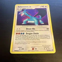 Pokemon TCG Salamence 18/132 Secret Wonders Holo Rare - MP - Image 3