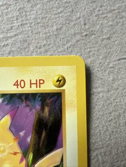 Pokemon Card - Pikachu Base Set (Shadowless) 58/102 Yellow Cheeks NM/MINT - Image 3