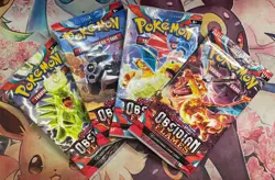 Obsidian Flames Booster Pack - 1x NEW English Factory Sealed Pokemon 2023 - Image 1