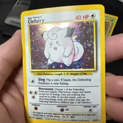 Vintage Pokemon Card Lot - 2 holo - Clefairy & Victreebel - Image 2