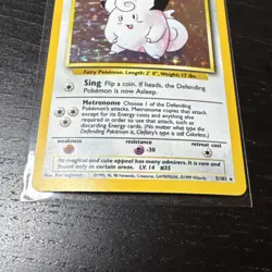 Vintage Pokemon Card Lot - 2 holo - Clefairy & Victreebel - Image 3