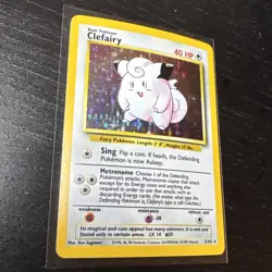 Vintage Pokemon Card Lot - 2 holo - Clefairy & Victreebel - Image 4