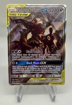 Pokemon TCG Umbreon & Darkrai GX SM241 Sun & Moon Promo - Image 1