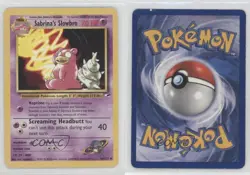 Sabrina's Slowbro Pokemon Gym Heroes #60 2000 - Image 3