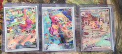 Fuecoco 201/193 Crocalor 202/193 Skeledirge ex 258/193 Pokemon NM Paldea Evolved - Image 1