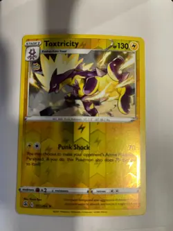 Toxtricity 107/264 Fusion Strike Pokemon Reverse Holo Foil Rare - Image 1
