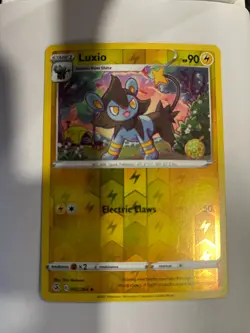 Luxio 092/264 Fusion Strike Pokemon Reverse Holo Foil Rare - Image 1