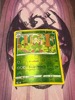 Breloom 005/264 Fusion Strike Pokemon Reverse Holo Foil Nice! - Image 1