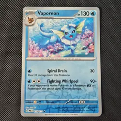 Pokemon Prismatic Evolutions Eeveelution Reverse Holo Set of 9 - Image 3