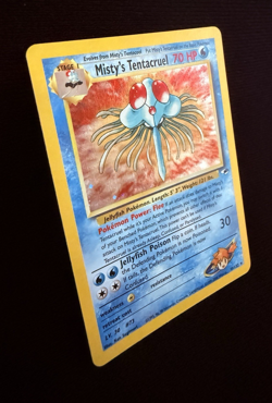 2000 Misty's Tentacruel 010/132 Gym Heroes Holo Rare Vintage Pokemon TCG WoTC - Image 3