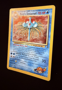 2000 Misty's Tentacruel 010/132 Gym Heroes Holo Rare Vintage Pokemon TCG WoTC - Image 4