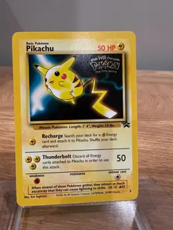 Pikachu ⭐ 4 Promo Wizards Black Star Promos 1999 Pokemon MINT Never Played - Image 2