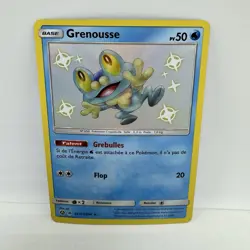 *FRENCH* 2019 Pokemon TCG Hidden Fates: Shiny Vault Froakie Shiny Rare SV11/SV94 - Image 1