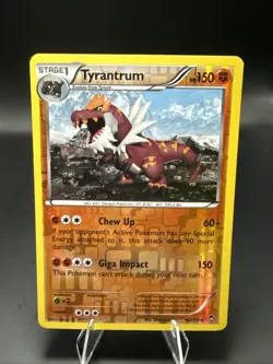 Pokemon Tyrantrum 62/111 XY - Furious Fists Reverse Holo - Image 1