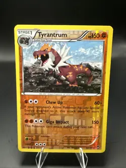 Pokemon Tyrantrum 62/111 XY - Furious Fists Reverse Holo - Image 2