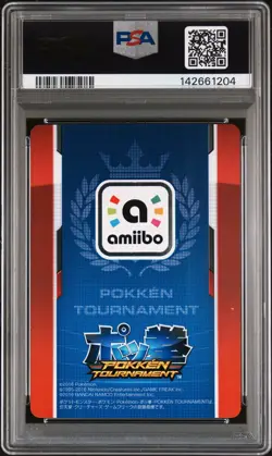 2016 POKEMON PROMO POKKEN TOURNAMENT JPN DARK MEWTWO PSA 10 - Image 2
