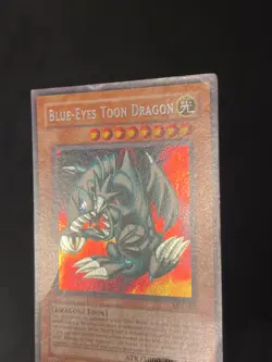 Yu-Gi-Oh TCG Blue-Eyes Toon Dragon MRL-000 Unlimited Secret Rare Card HP/DMG - Image 5