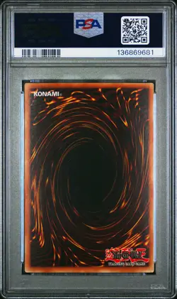 2008 YU-GI-OH! PREM PACK 2 #EN020 VALHALLA, HALL OF THE FALLEN PSA 9 - Image 2