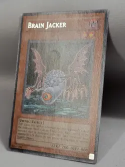 YuGiOh TCG 3 x Brain Jacker FET-EN034 Unlimited Edition Rare LP - Image 4