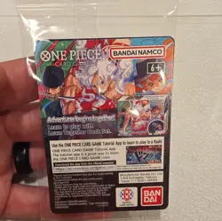 One Piece Monkey D. Luffy US Voyage College Basketball Promo Card (Sealed) - Image 2