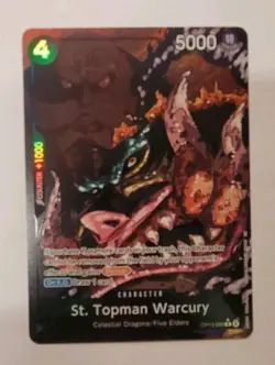 One Piece TCG St. Topman Warcury OP13-089 Alternate Art Alt English NM - Image 2