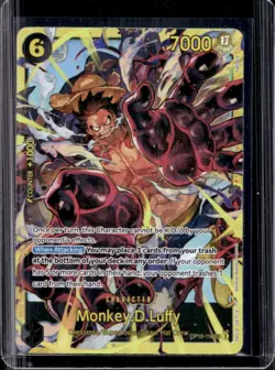 2025 One Piece Royal Blood Monkey D Luffy Secret Rare #OP10-118 - Image 1