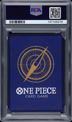 2025 ONE PIECE MANGA ALT ART OP13-118 CARRYING ON HIS WILL MONKEY D LUFFY PSA 10 - Image 2