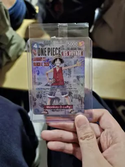 Monkey.D.Luffy (055) (College Basketball US Voyage) P-055 One Piece Promotion... - Image 1