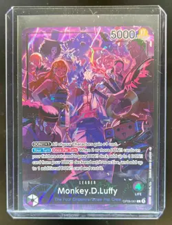 2025 One Piece 2nd Anniversary Set Promo Monkey D Luffy #OP09-061 - Image 1