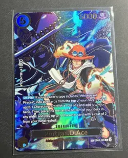 Portgas.D.Ace - EB02-028 (SP) - Carrying On His Will (OP13) English One Piece - Image 1