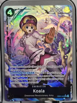 One Piece Koala EB03-042 SR ALT ART English NM - Image 1
