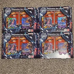 (Lot Of 4) One Piece TCG Illustration Box Vol. 6 - BRAND NEW SEALED - Image 1