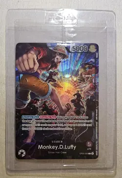 Monkey.D.Luffy (PSA Magazine) OP05-060 One Piece Promo Foil (Factory Sealed) - Image 4