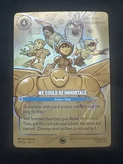 We Could Be Immortals Enchanted 219/204 EN-6 Disney Lorcana NM - Image 1