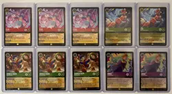 Disney Lorcana - Winterspell - 10X LEGENDARY LOT! Elsa, Anna, Donald Duck, Tod🔥 - Image 1