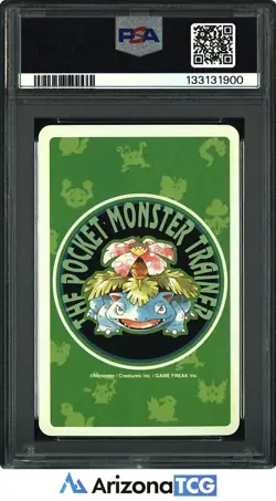 Pokemon 1996 Weedle 013 5 Of Clubs Pokemon Green Playing Card Japanese PSA 10 - Image 2
