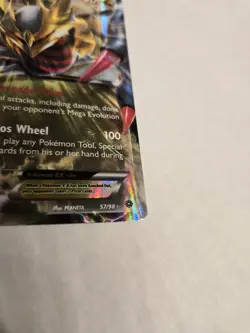 Pokemon Giratina EX TCG Holo Card 57/98 XY-Ancient Origins - Image 4
