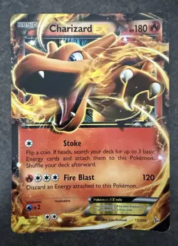 JUMBO Oversized Charizard EX Promo Card 11/106 Flashfire 2014 Pokemon - Image 1