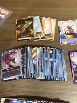 GUNDAM TCG - 250+ Card Mixed Lot Commons Uncommon Tokens Resource Unit Pilot - Image 2