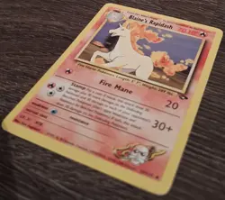 Pokemon TCG Gym Challenge Blaine's Rapidash 33/132 Regular Uncommon Card - Image 3