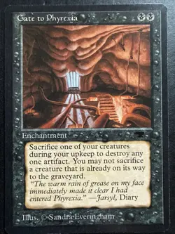 Gate to Phyrexia Antiquities Magic the Gathering Uncommon Card LP - Image 1